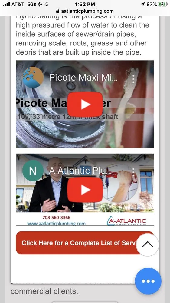 Slide of A-Atlantic Plumbing & Drain Service