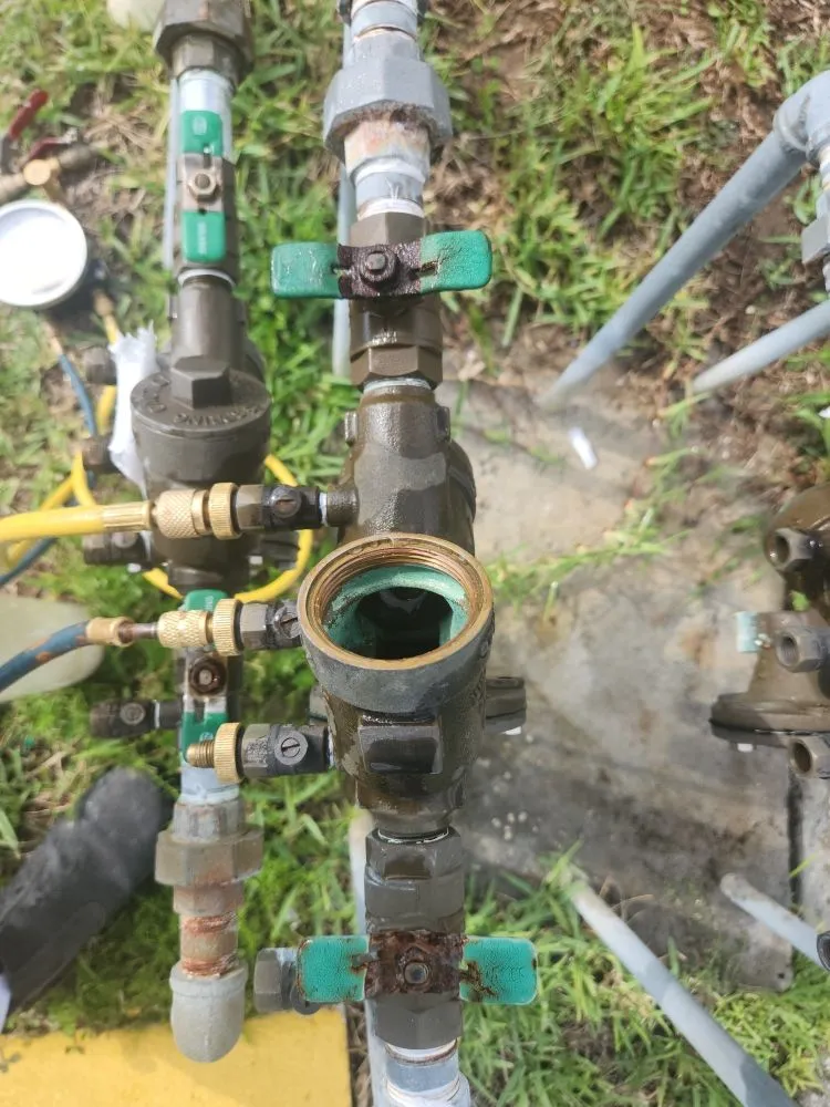 Slide of A+ Backflow Testing and Repair