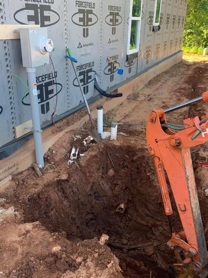 Slide of A Better Backhoe And Plumbing