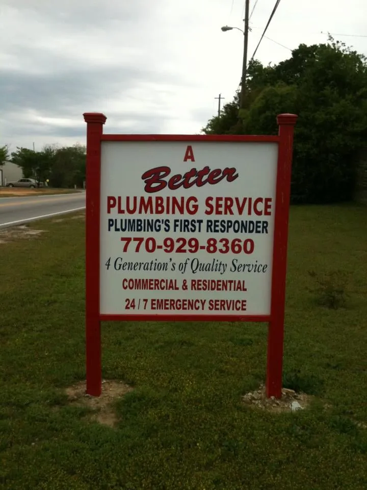 Slide of A Better Plumbing Service