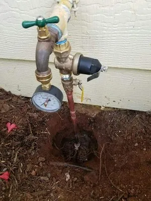 A Brian & Son's Plumbing Heating & Air Conditioning Logo