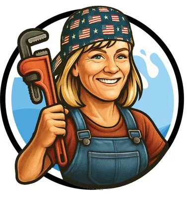 A Broke Girl Plumbing Logo