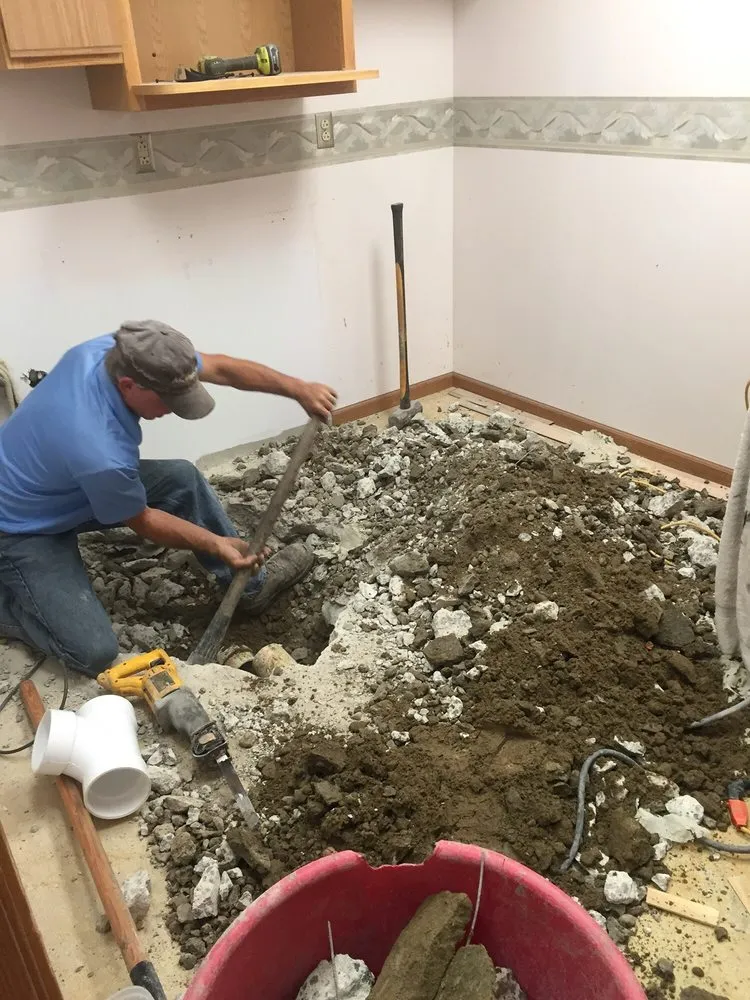 Slide of A C Drain Rite