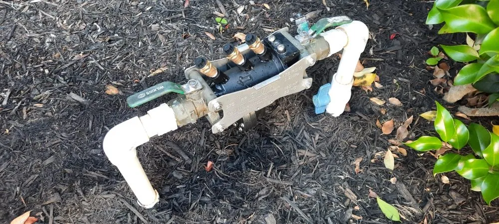 Slide of A C M Backflow Testing