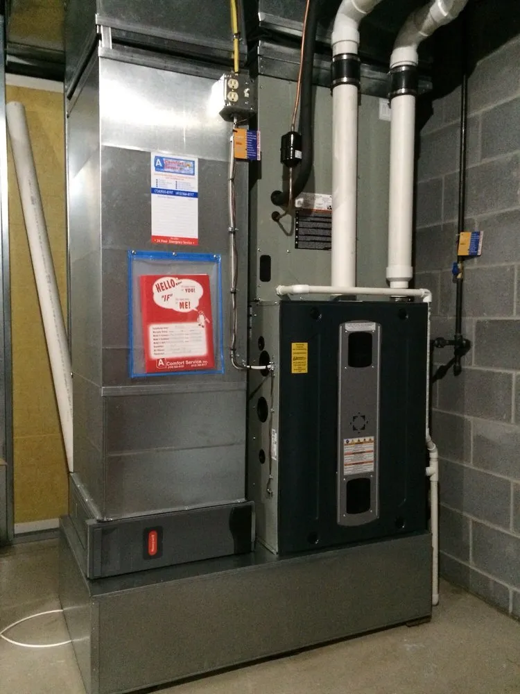 Slide of A-Comfort Service