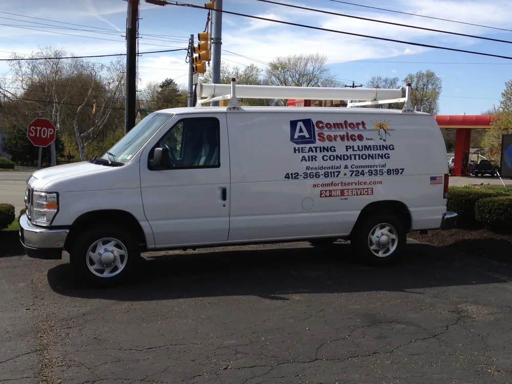 Slide of A-Comfort Service