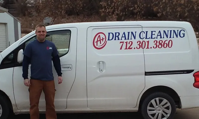 Slide of A+ Drain Cleaning