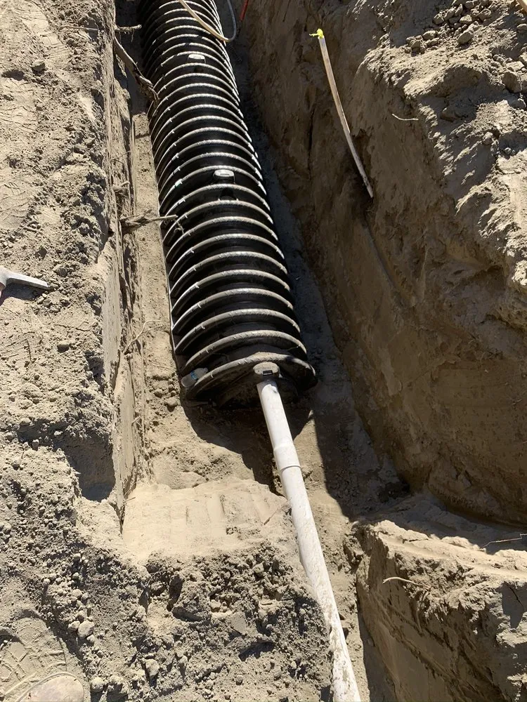 Slide of A Drain Man