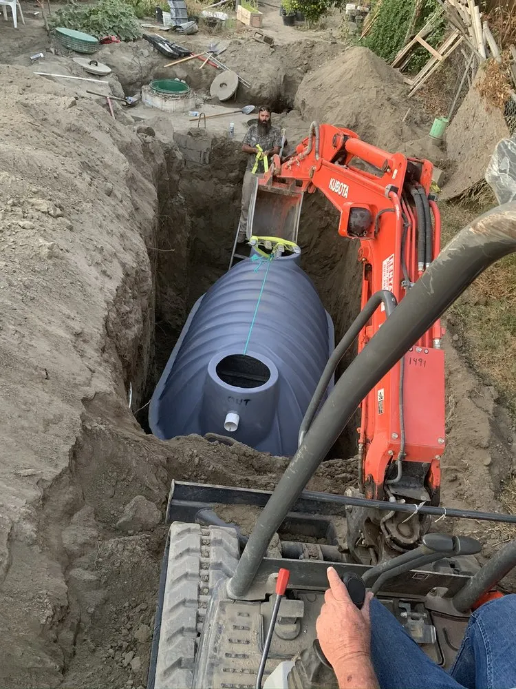 Slide of A Drain Man