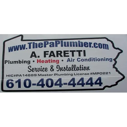 Slide of A Faretti Plumbing Heating & Cooling