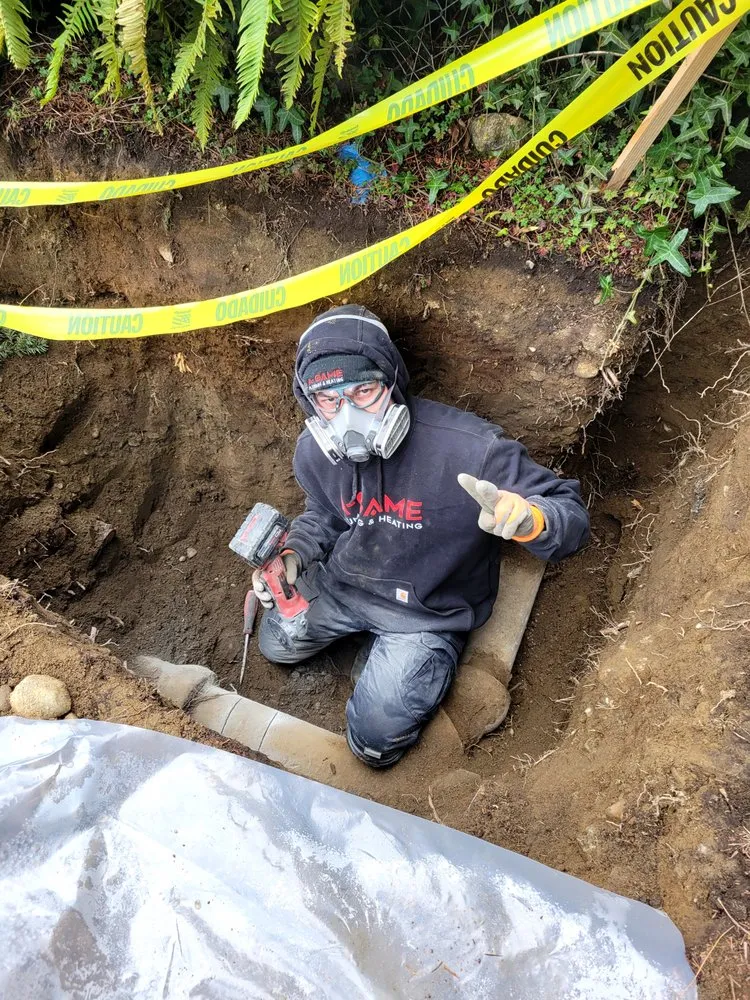 Slide of A-Game Plumbing and Heating