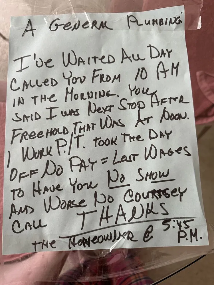 Slide of A-General Sewer & Plumbing Service