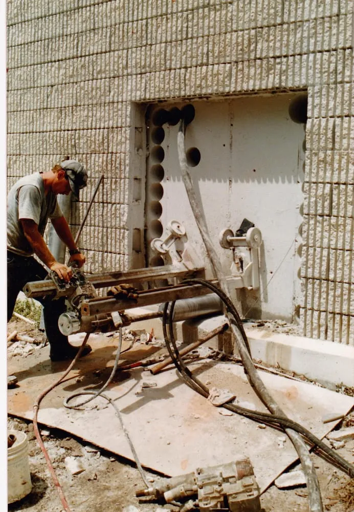 Slide of A """"Hole"""" Concrete Drilling & Sawing
