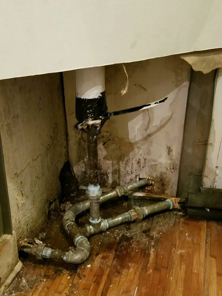 Slide of A Local Plumbing And Sewer Service