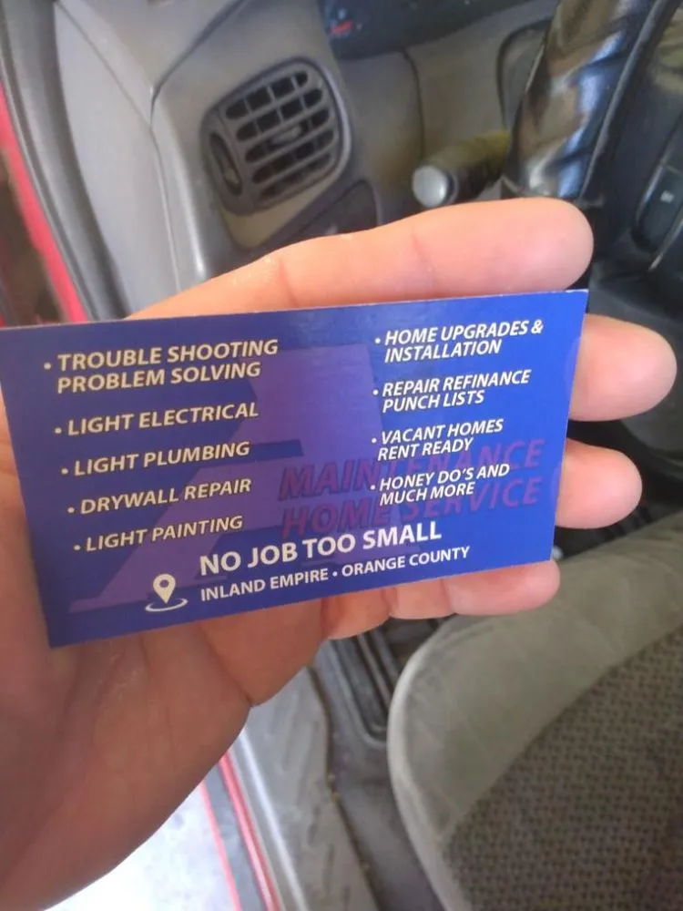 Slide of A+ Maintenance and Handyman Services