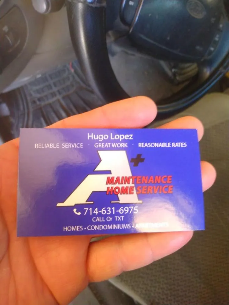 Slide of A+ Maintenance and Handyman Services