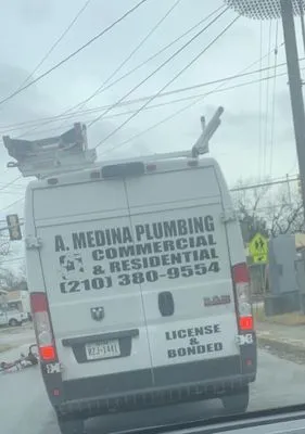 A Medina Plumbing Logo