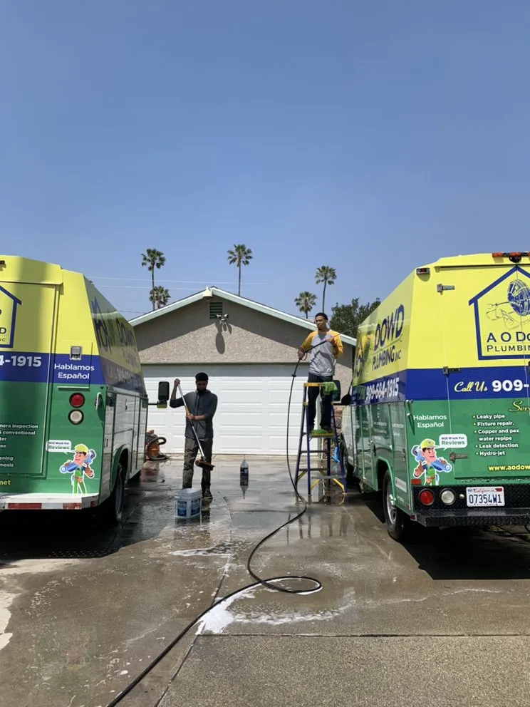 Reliable water heater service experts serving Fontana, CA - A O Dowd Plumbing