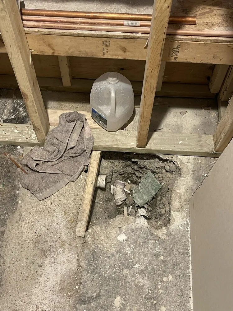 Slide of A Open Line Plumbing & Sewer