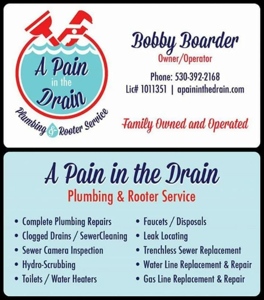 Top-rated water heater service service in Yubacity, CA - A Pain In The Drain Plumbing & Rooter Service
