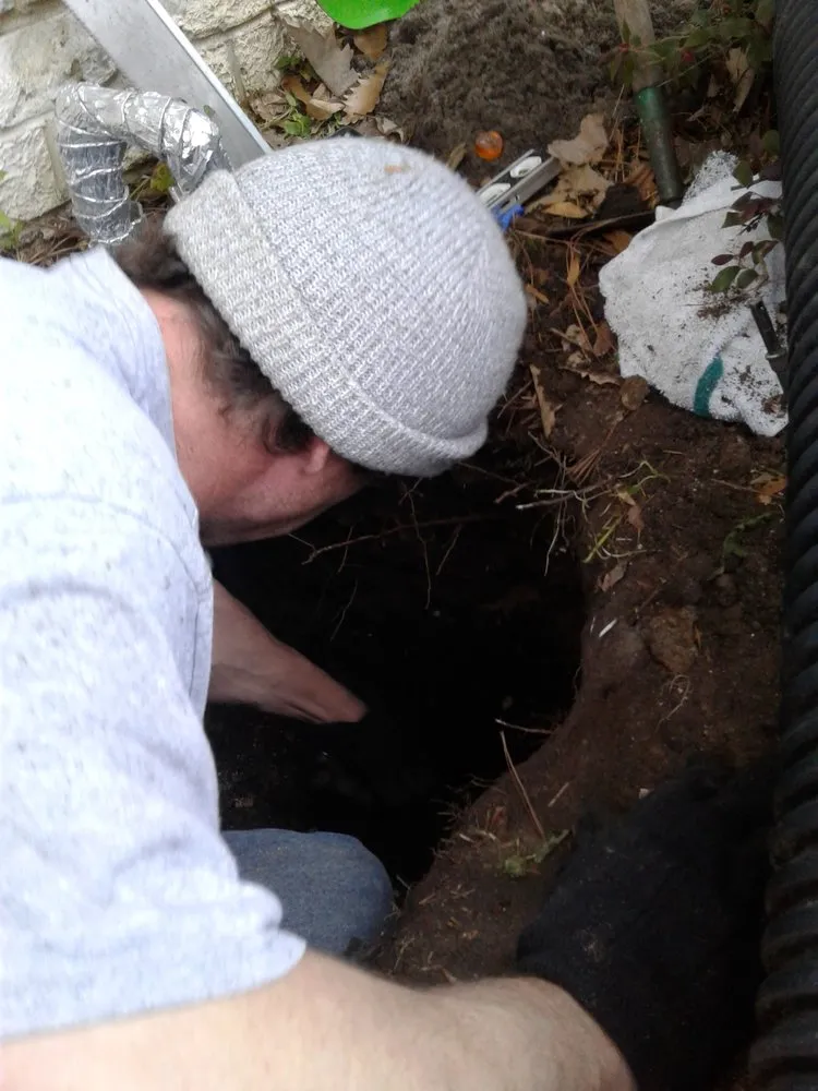 Slide of A Plumber And His Wife