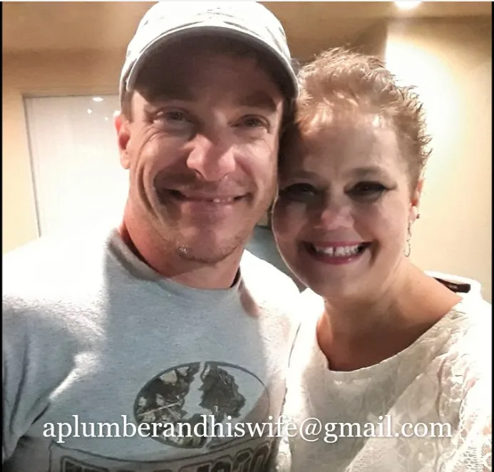 Slide of A Plumber And His Wife