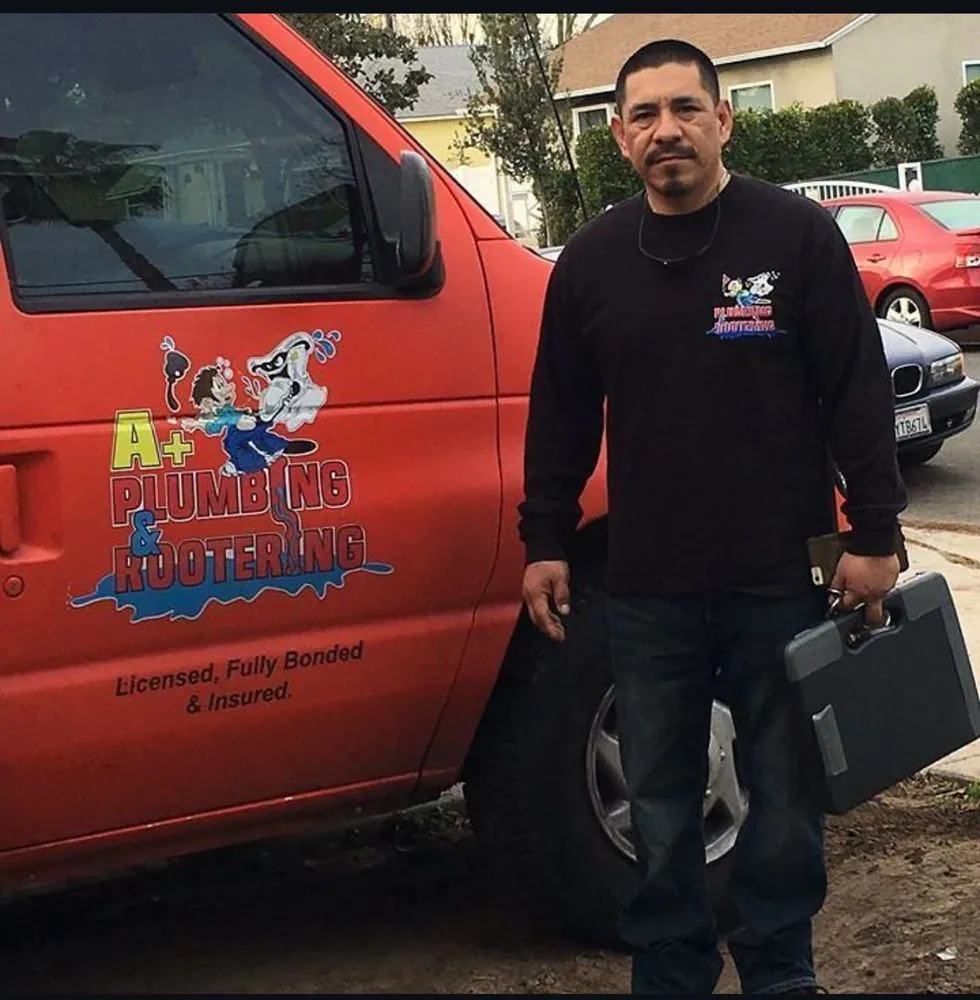 Slide of A+ Plumbing & Rootering