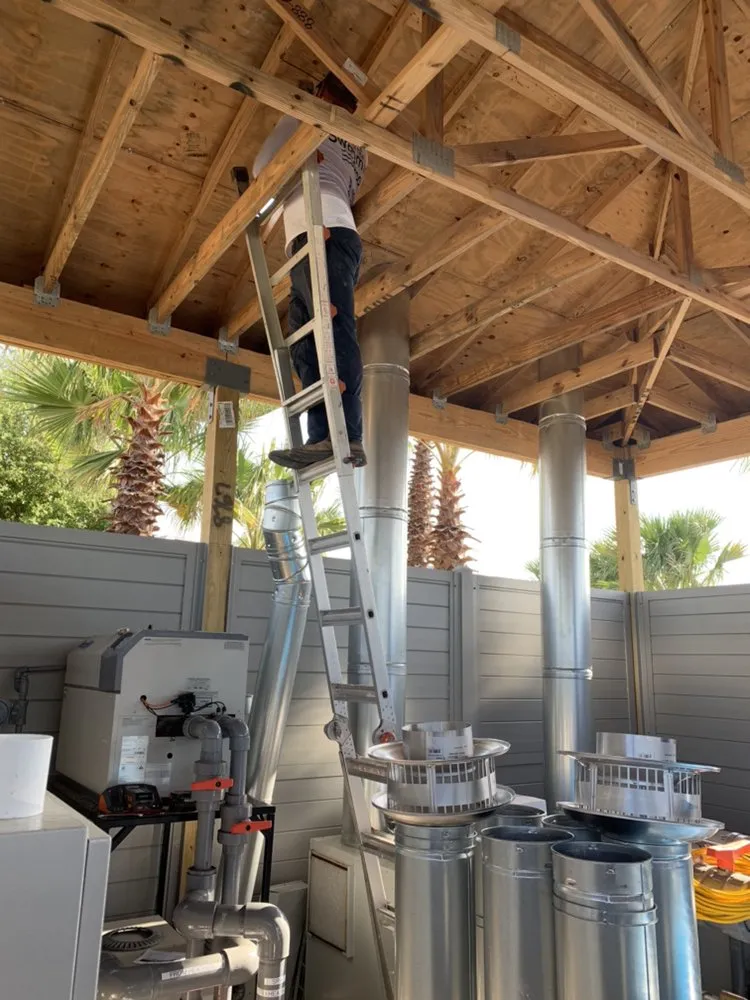 Slide of A Plumbing Solution