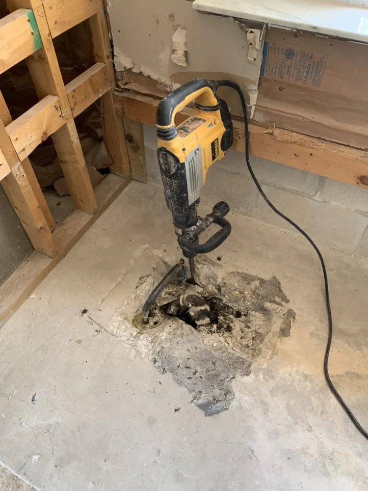 Slide of A Plumbing Solution