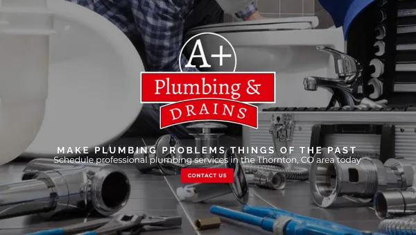 A Plus Plumbing & Drains Logo