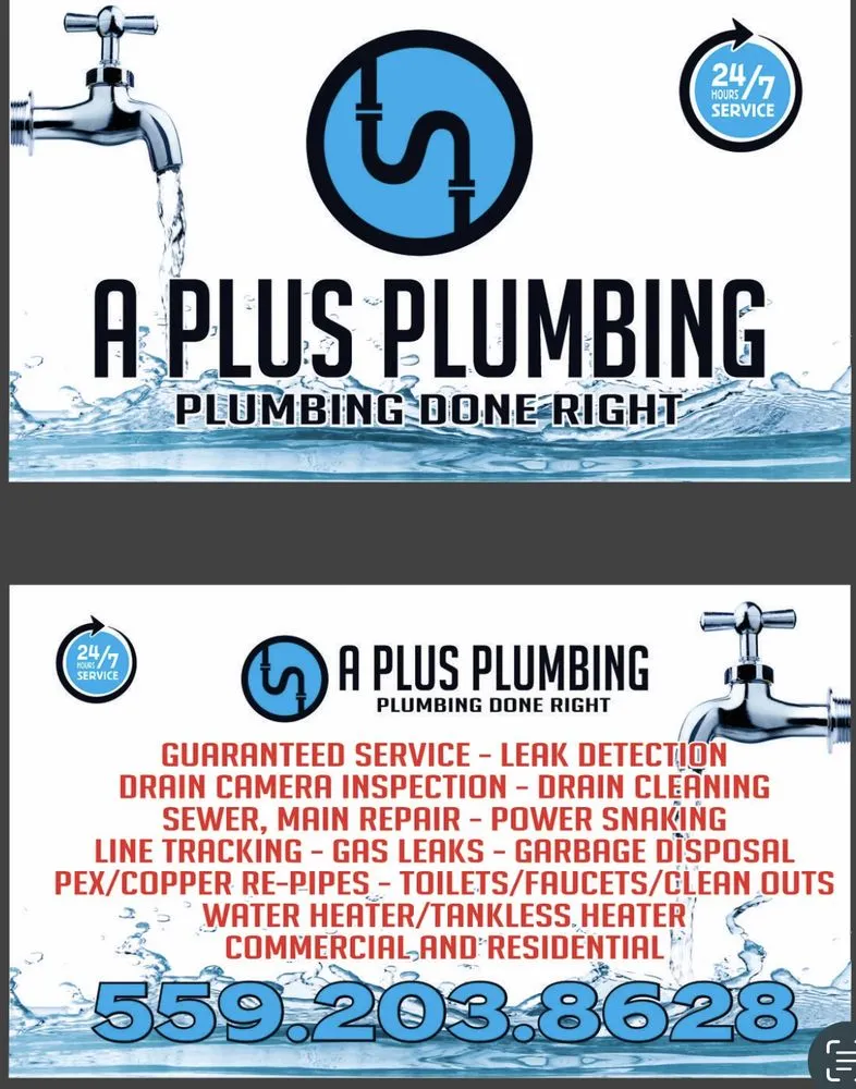 Slide of A Plus Plumbing