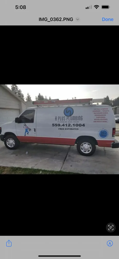 Slide of A Plus Plumbing