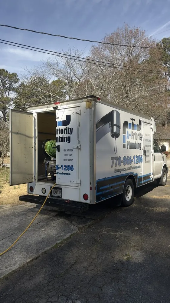 Trusted water heater service for homes in Atlanta, GA by A Plus Priority Plumbing