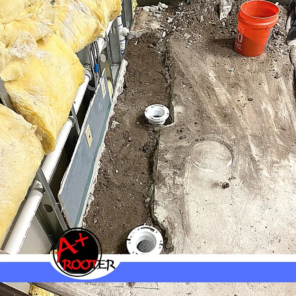 Slide of A Plus Rooter Sewer and Drain Services