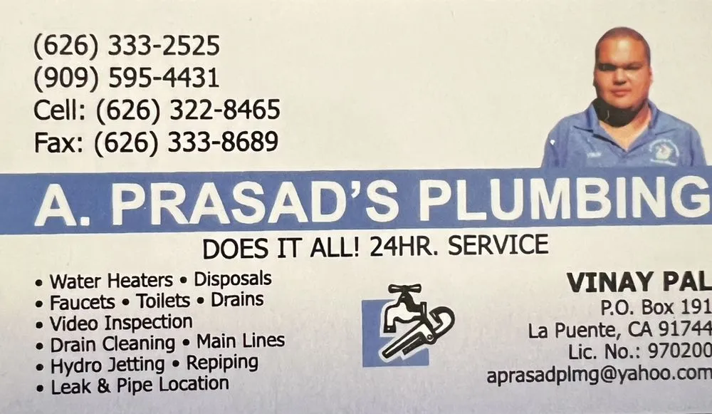 Slide of A Prasad Plumbing