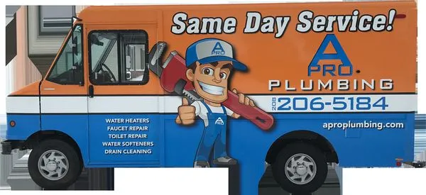A Pro Plumbing Logo