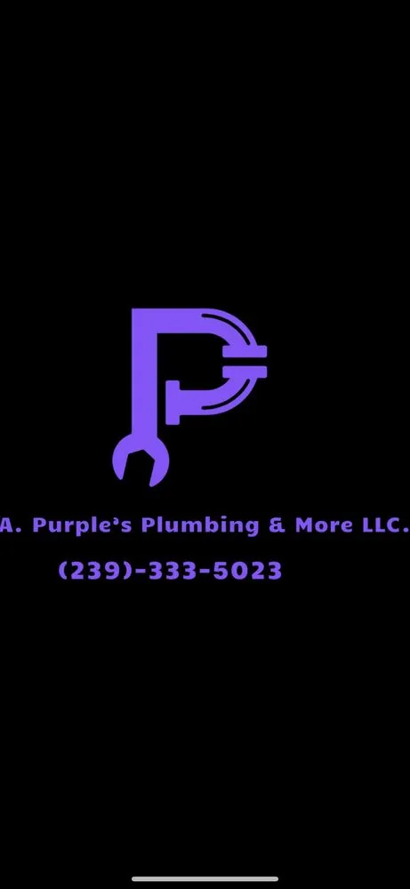 Emergency drain cleaning service in Miromar Lakes, FL - A Purple's Plumbing & More