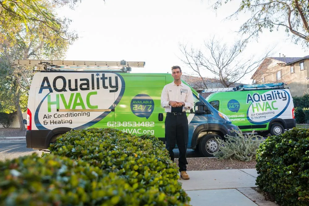 Slide of A Quality HVAC and Plumbing Services