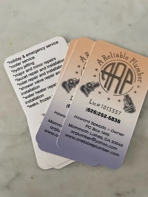 Slide of A Reliable Plumber