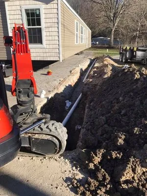 A+ Septic & Excavating Logo