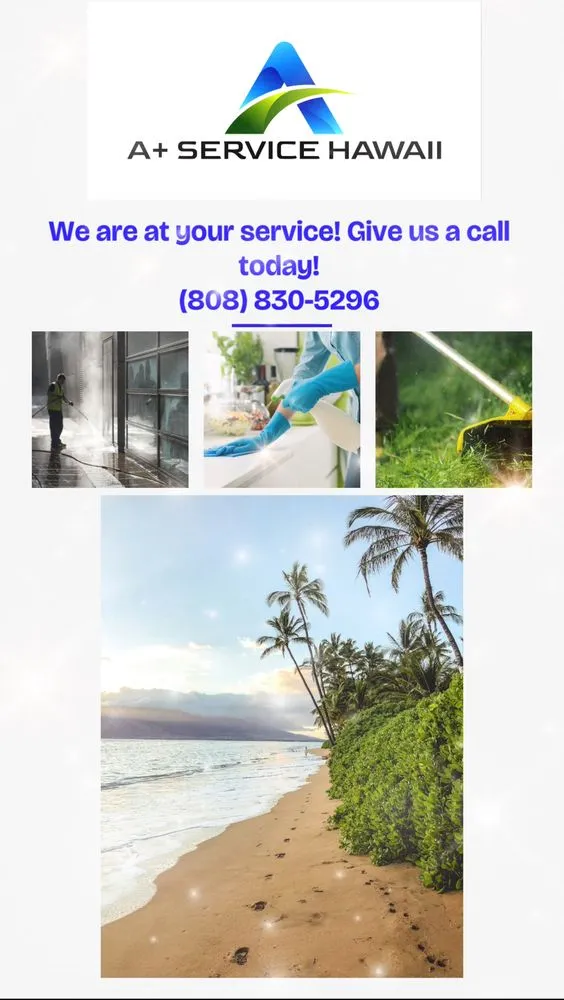Slide of A+ Service Hawaii