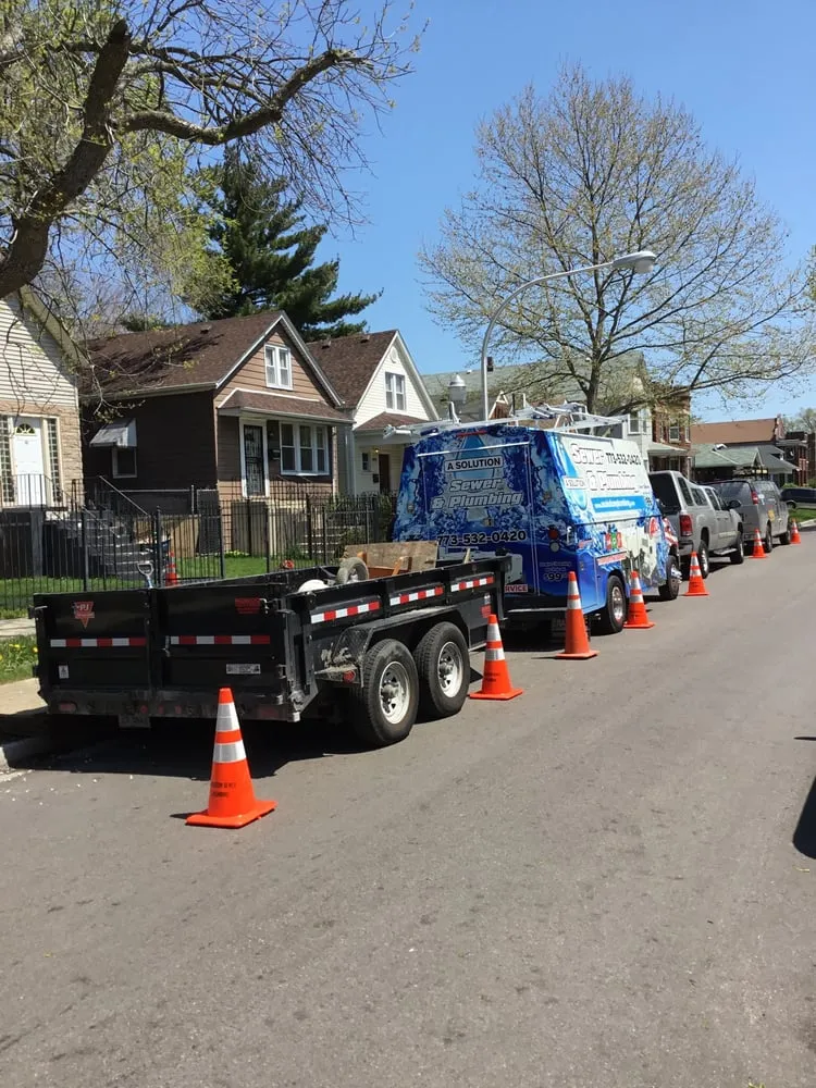 Slide of A Solution Sewer & Plumbing Inc.