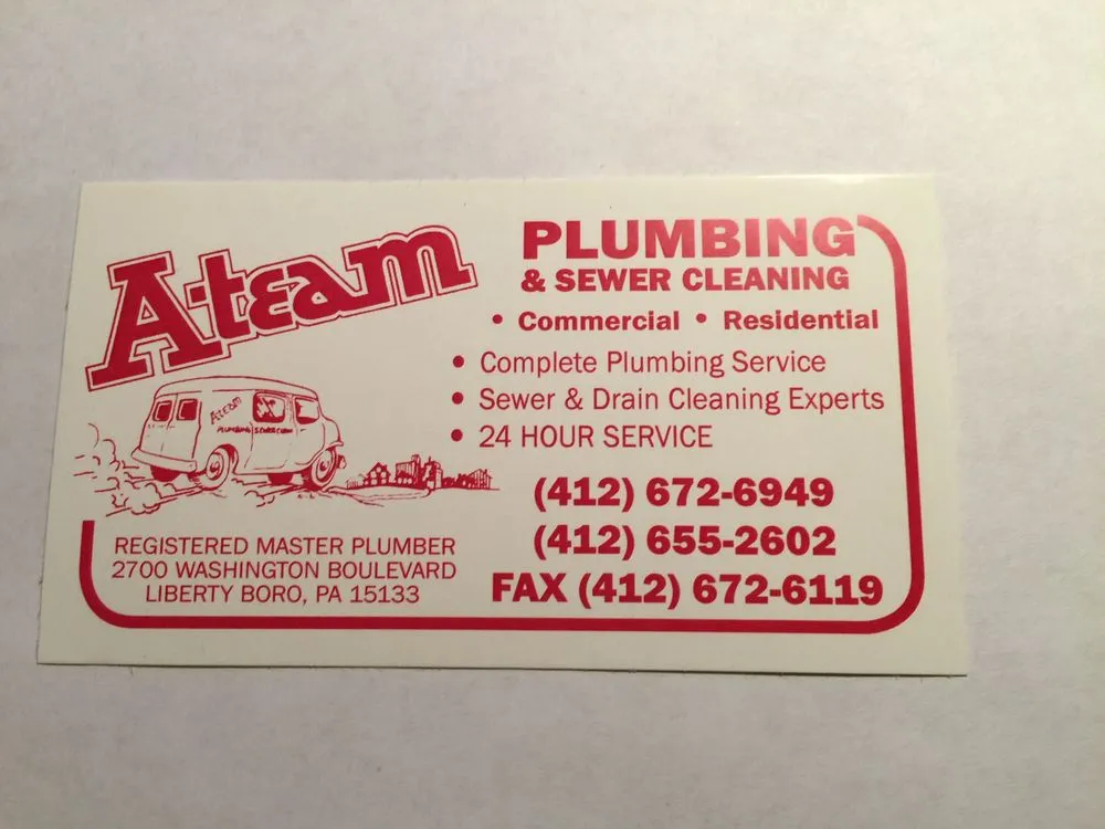 Slide of A-Team Plumbing & Sewer Cleaning