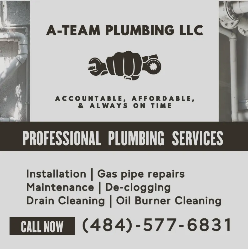 Slide of A-Team Plumbing