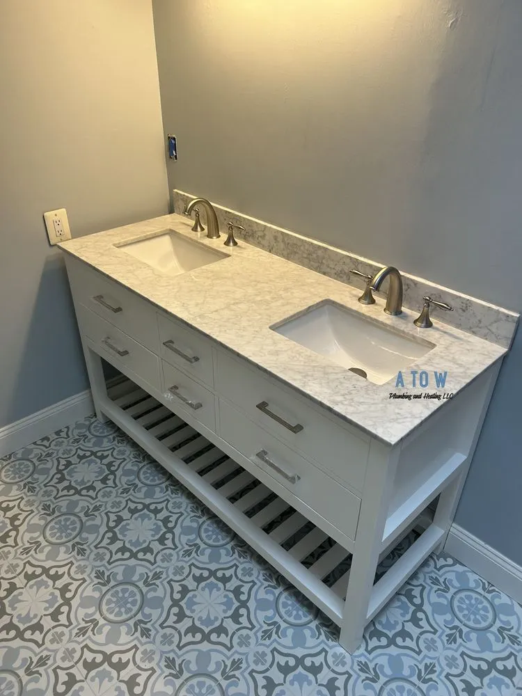 Slide of A to W Plumbing and Heating