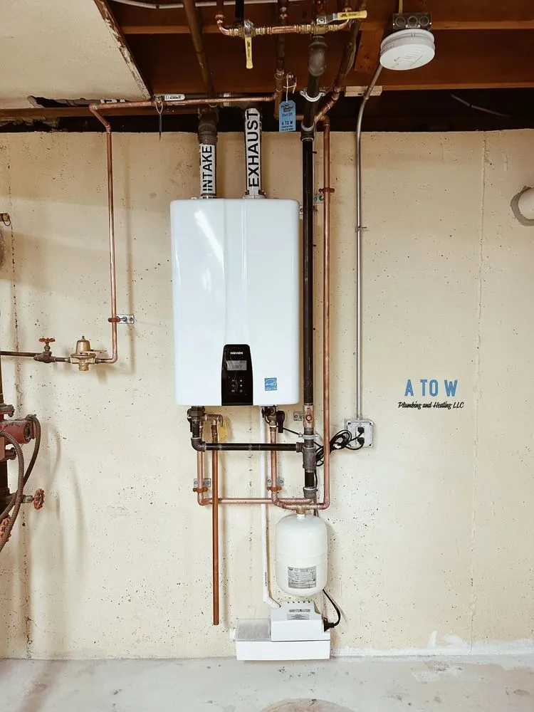 Slide of A to W Plumbing and Heating
