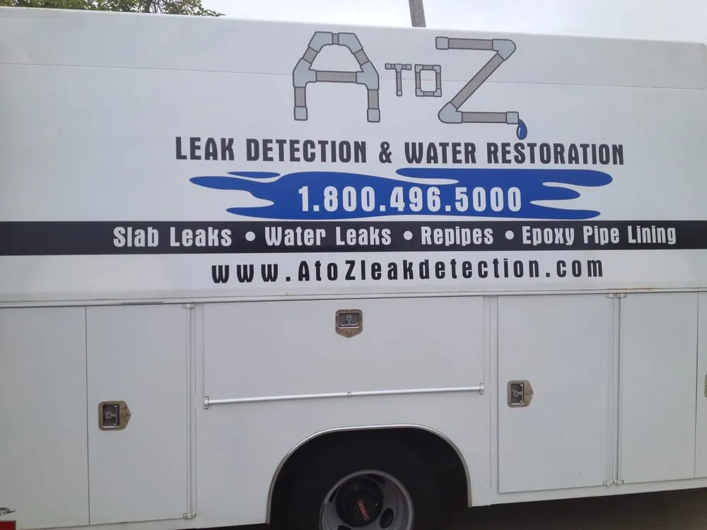 Slide of A To Z Leak Detection