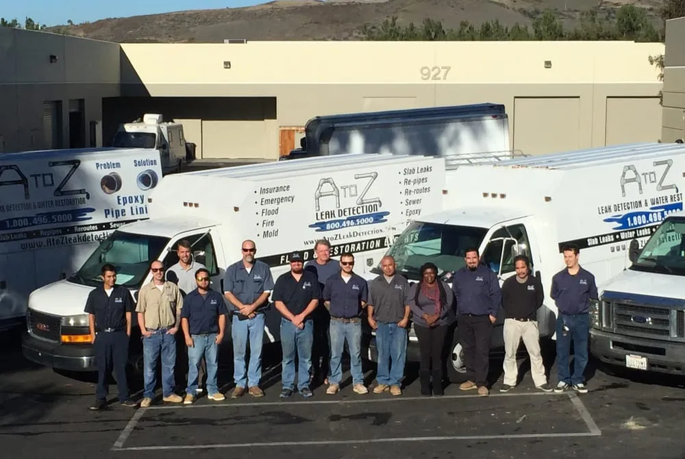 Slide of A To Z Leak Detection