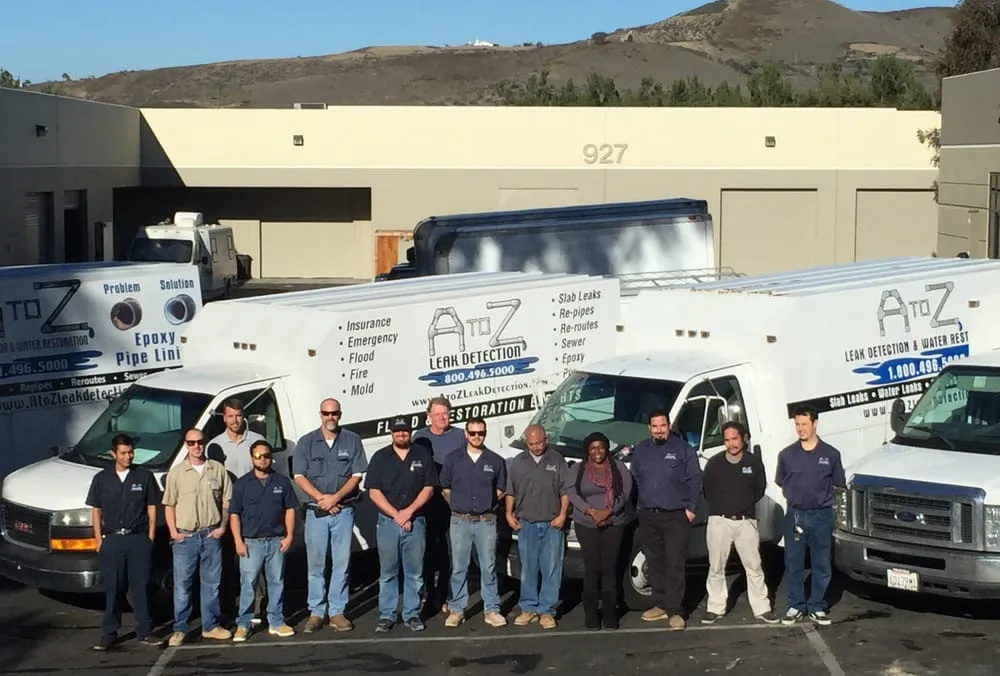 Slide of A To Z Leak Detection