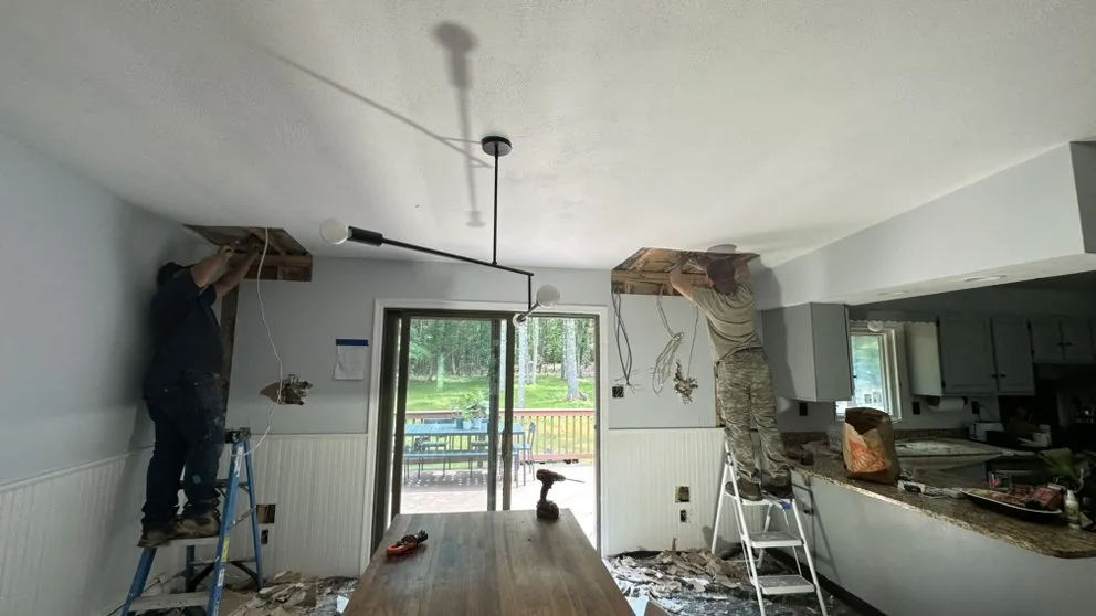 Slide of A To Z Upgrades Construction